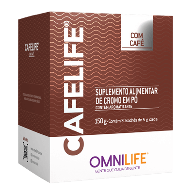 Cafelife Omnilife - Suplemento termogênico para controle de peso e queima de gordura