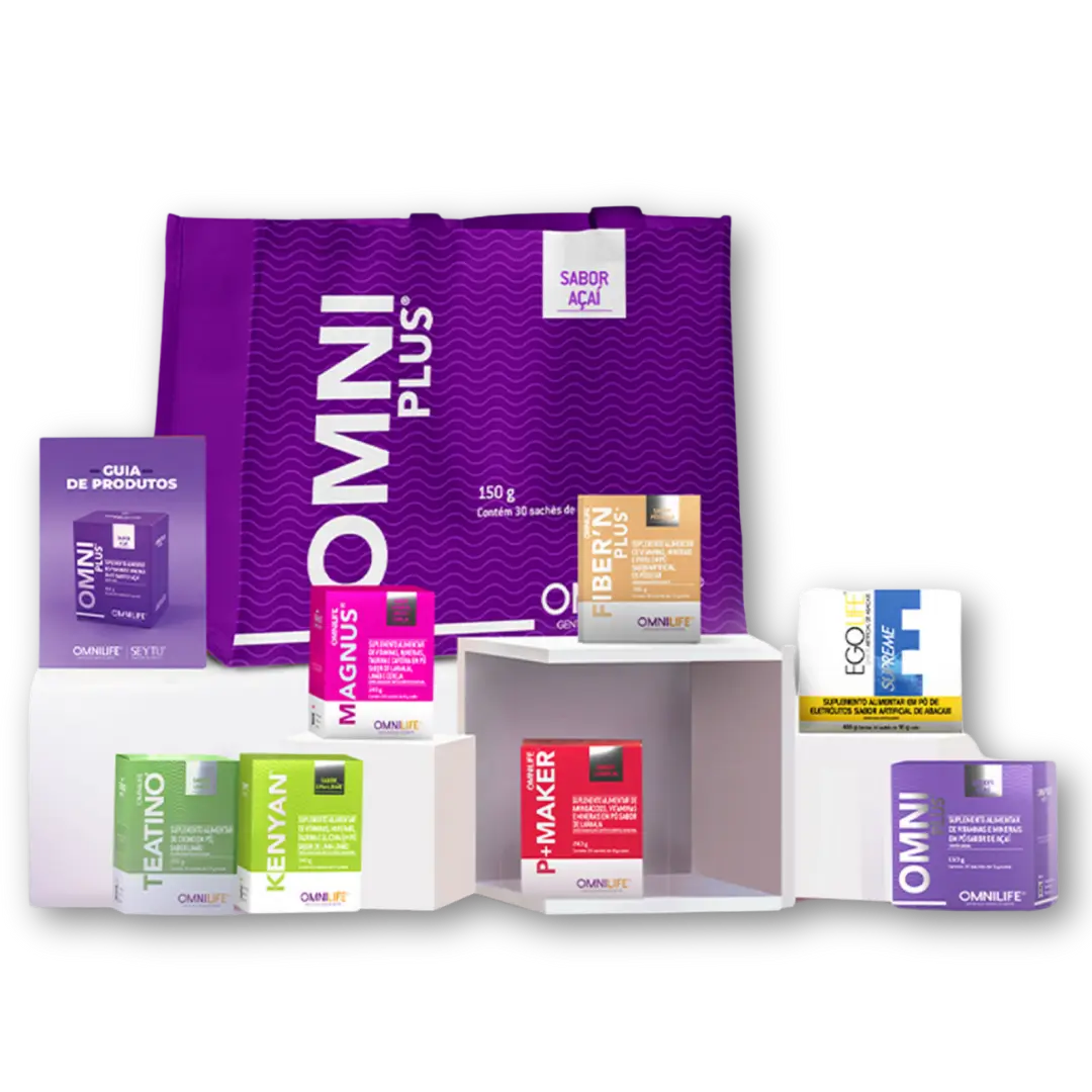 Kit 500 Pontos Omnilife - Pacote de produtos com desconto progressivo